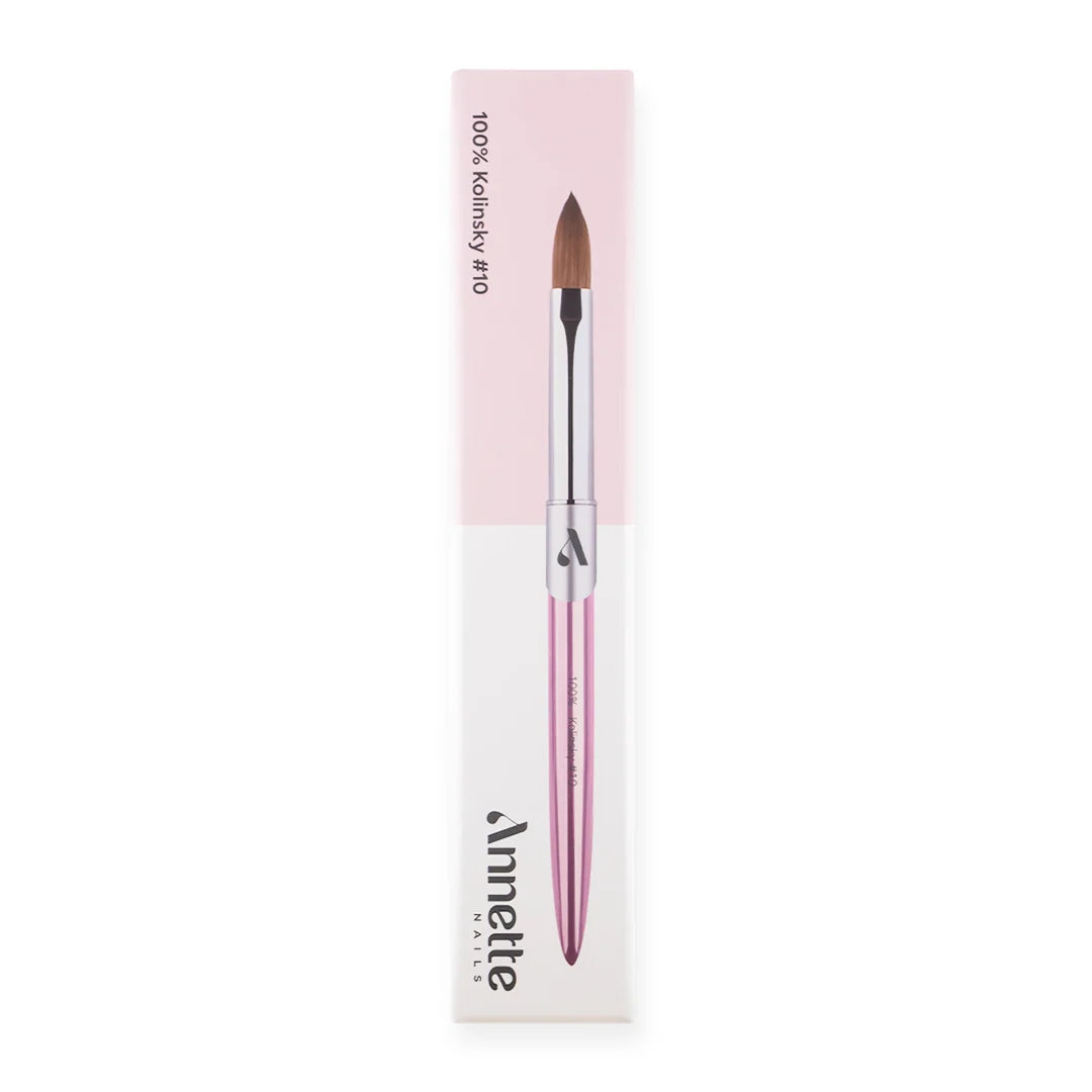 Annette Brush Kolinsky No 10 Acryl/Polygel/Acrylics no.10