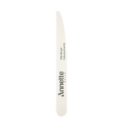 Annette 50pcs Set Nail Wooden File White