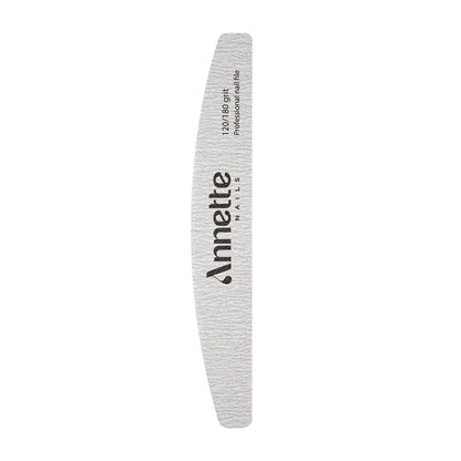 Annette Nail File Half-Moon 120/180