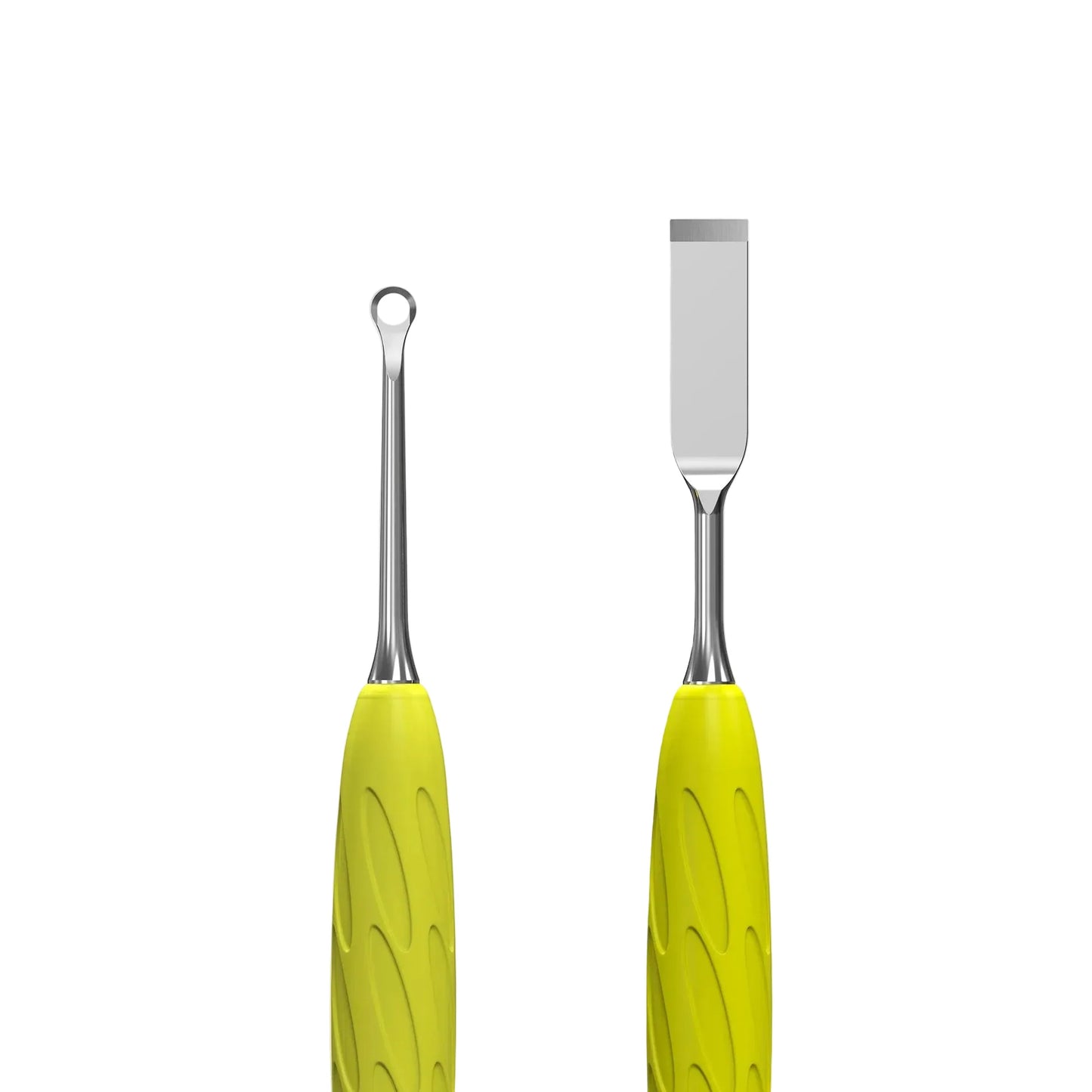 Staleks Manicure pusher Uniq 11 Type 1 Yellow (flat straight pusher + ring) PQ-11/1Y