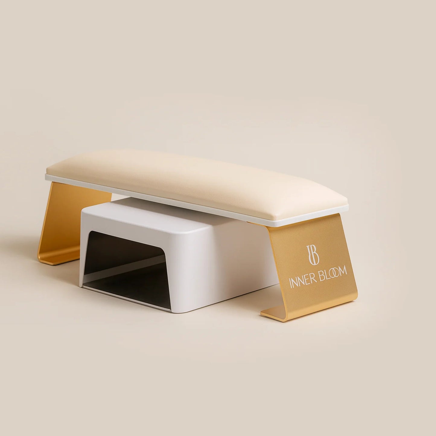 InnerBloom Professional Manicure support - InnerComfort Hand Rest Beige