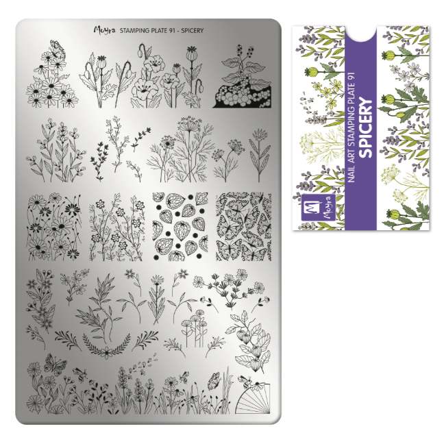 Moyra Stamping Plate 91 Spicery