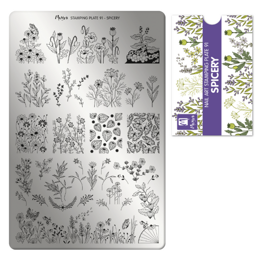 Moyra Stamping Plate 91 Spicery