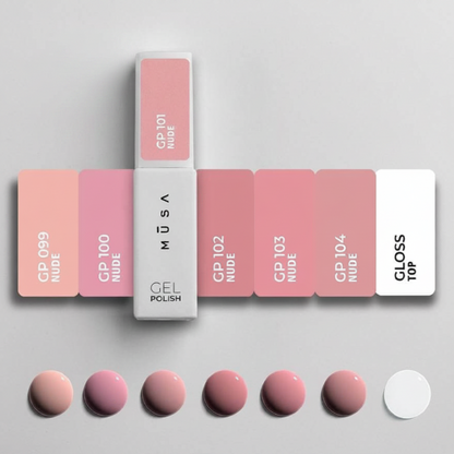 Musa Nude Gel Polish Collection