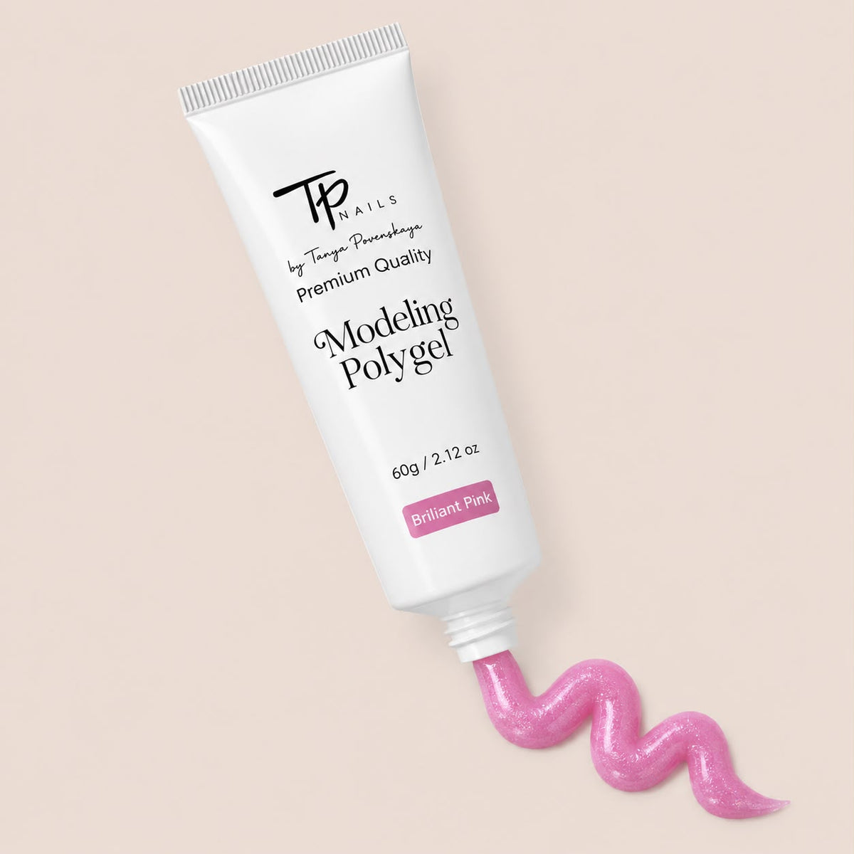 TP Modeling Polygel Premium Brilliant Pink 60g