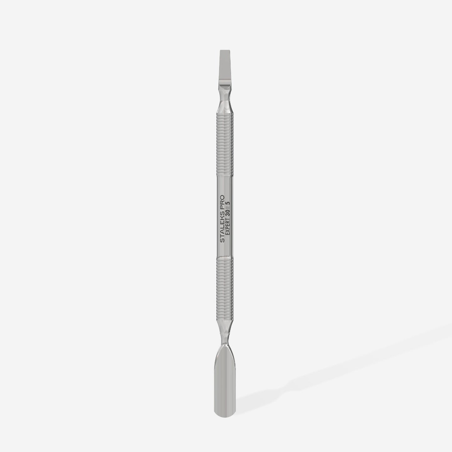 STALEKS Manicure pusher EXPERT 30 TYPE 5 (rounded wide pusher and straight blade) PE-30/5