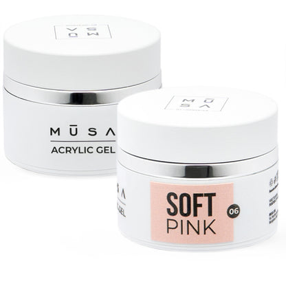 Acrylic Gel Soft Pink 06 Musa 50gr
