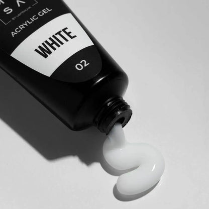 Musa Acrylic Gel White AC02 35 ML - Tube