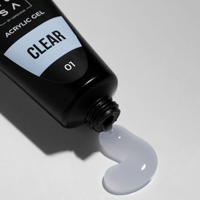 Musa Acrylic Gel Clear AC01 35ml - Tube