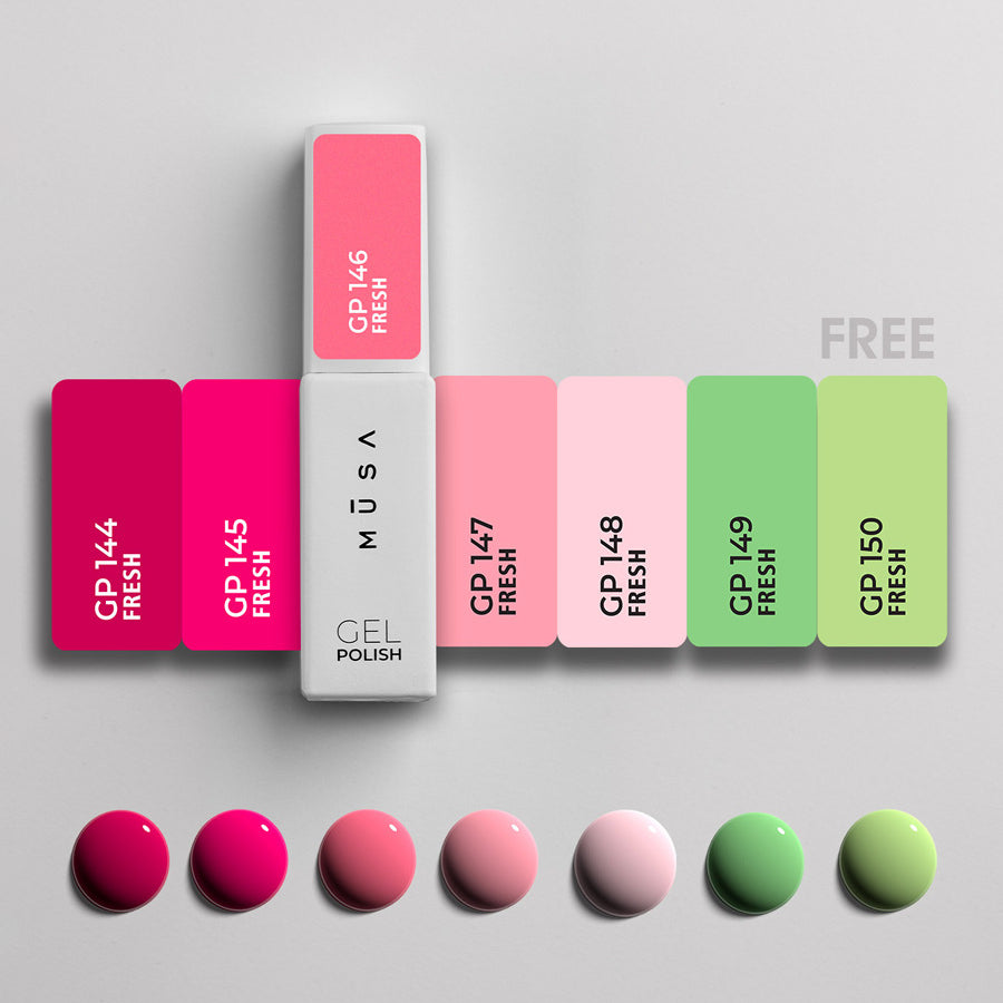 Musa Fresh Gel Polish Collection