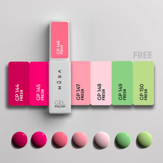 Musa Fresh Gel Polish Collection