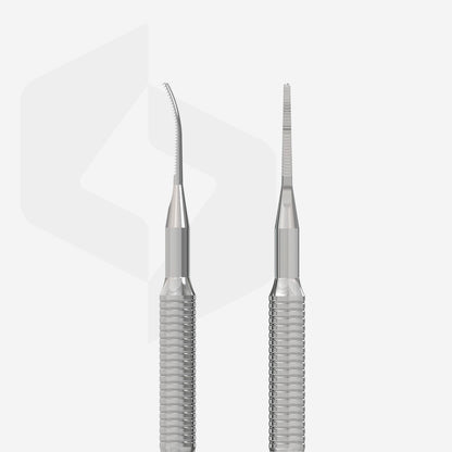 Staleks Pedicure toenail file EXPERT 60 TYPE 4 (straight narrow nail file and narrow file with a bent end) PE-60/4