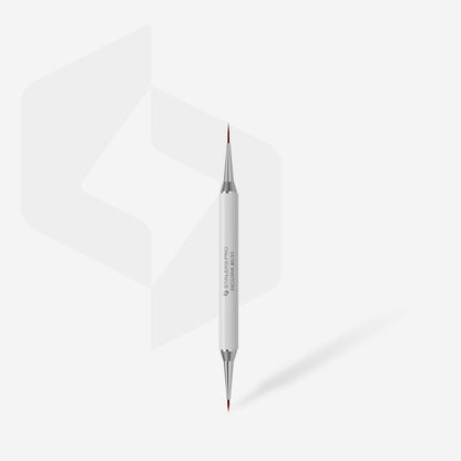 STALEKS EXCLUSIVE Double-sided liner brush 7 mm / for gel 12 mm NBX-01/11