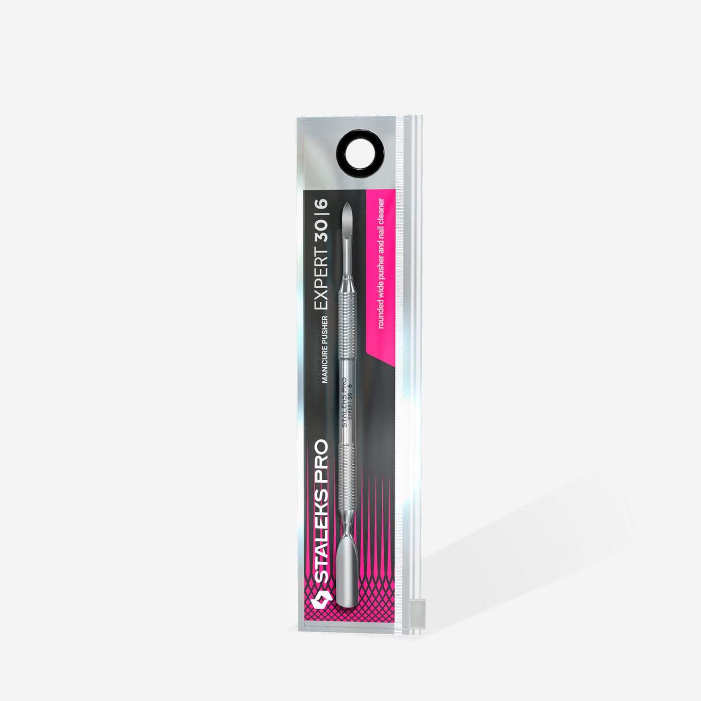STALEKS Manicure pusher EXPERT 30 TYPE 6 (rounded wide pusher and nail cleaner) PE-30/6