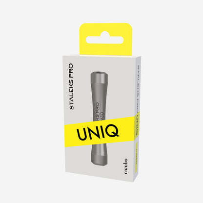 STALEKS Handle of the pusher Combo UNIQ 10 for replaceable working parts HPQ-10 silver