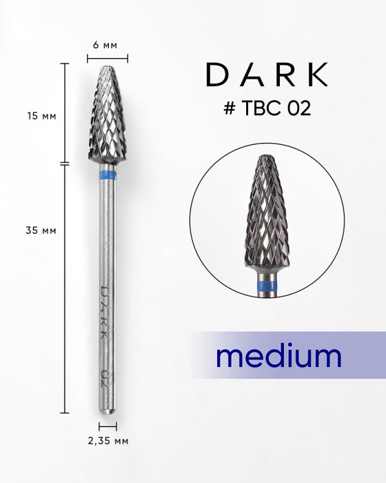DARK Cutter TVS No 02, e-file bit blue