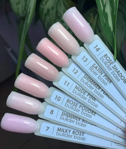Macks Base Cover 12 Shimmer Peach 12ml