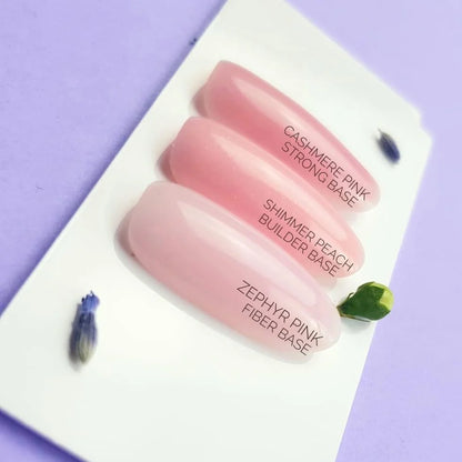 Macks Base Cover 12 Shimmer Peach 12ml