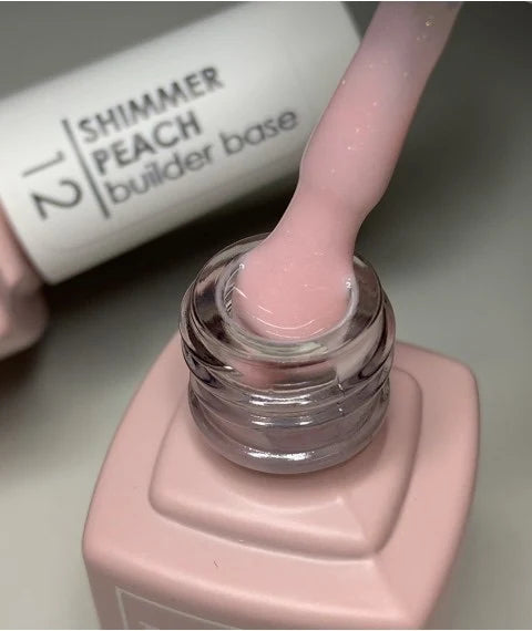 Macks Base Cover 12 Shimmer Peach 12ml