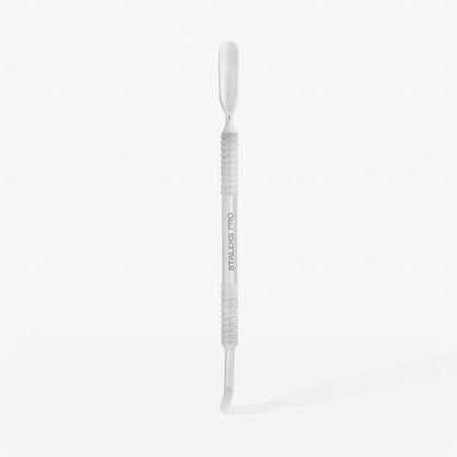 STALEKS Cuticle pusher for left handed 30 Type 4.3 (rounded pusher and bent blade, left side) PE-30/4.3