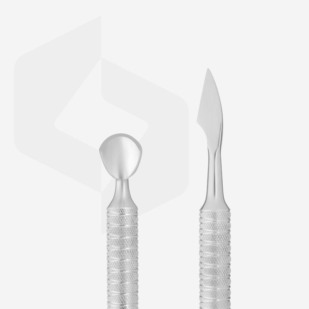 STALEKS Cuticle pusher Staleks Pro Expert 52 Type 2 (curved rounded pusher and hatchet) Discontinued PE-52/2