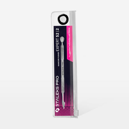 STALEKS Cuticle pusher Staleks Pro Expert 52 Type 2 (curved rounded pusher and hatchet) Discontinued PE-52/2