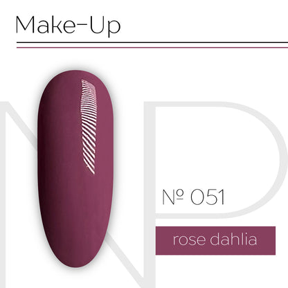 Nartist Gel Polish 051 Rose Dahlia