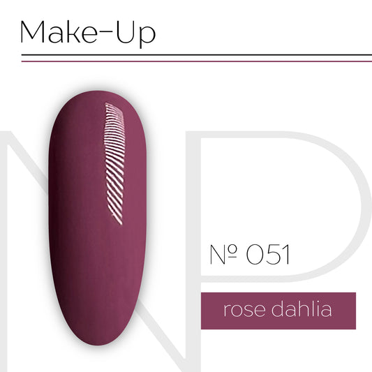 Nartist Gel Polish 051 Rose Dahlia