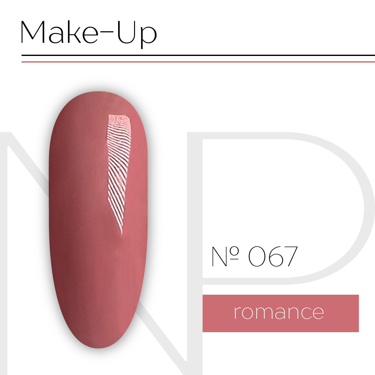 Nartist Gel Polish 067 Romance