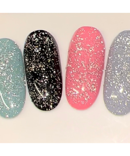 Nartist Top Yeezy silver glitter