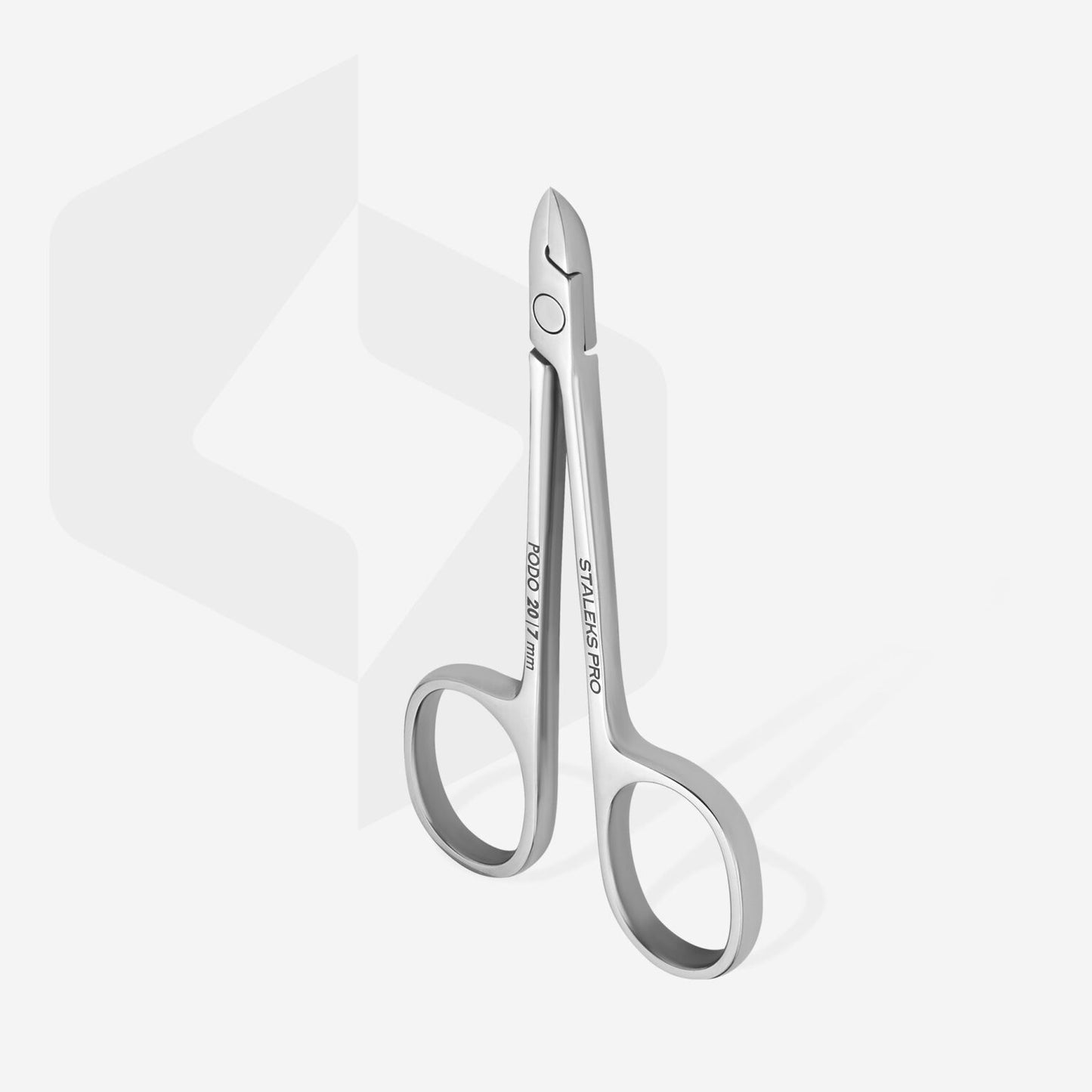 STALEKS Podology scissors style nippers for cuticle and callus PODO 20 7 mm NP-20-7