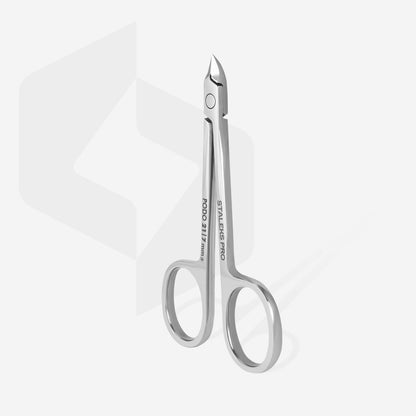 Staleks Podology scissors style nippers for cuticle and callus PODO 21 7 mm NP-21-7