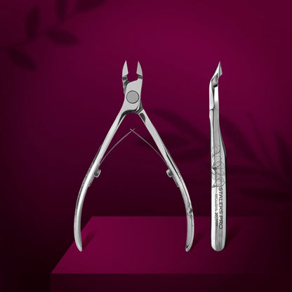 STALEKS Professional cuticle nippers EXCLUSIVE 20 8 mm (magnolia) NX-20-8m