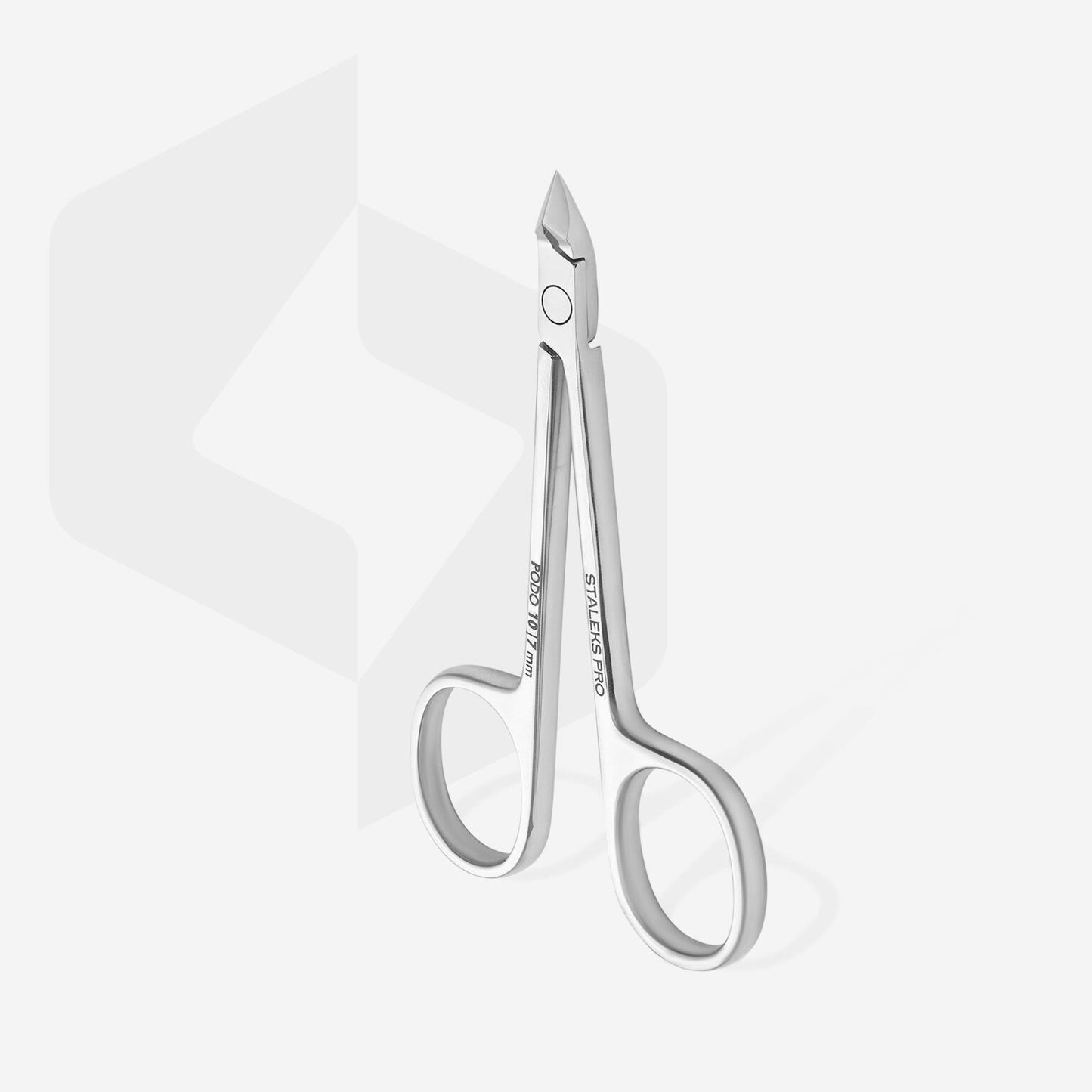 Staleks Podology scissors style nippers for cuticle and callus PODO 10 7 mm NP-10-7