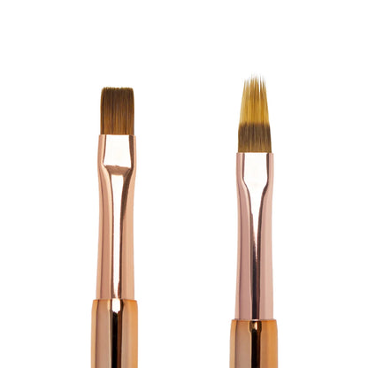 Annette Double Brush: Flat and Ombre