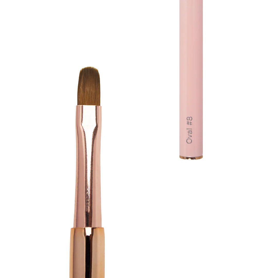 Annette Double Brush: Oval 8 and Spatula