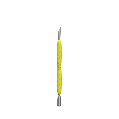 Staleks Manicure pusher Uniq 10 Type 2 Yellow (narrow rounded+slanted pusher) PQ-10/2Y