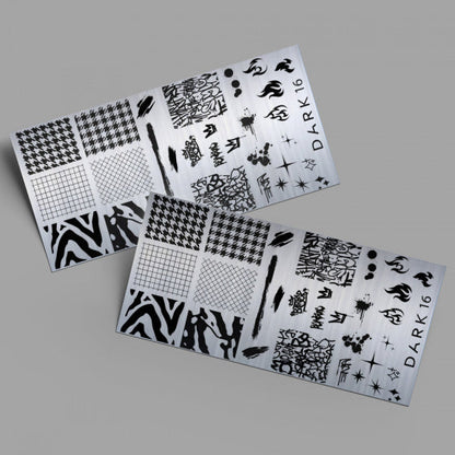 DARK Stamping plate 16