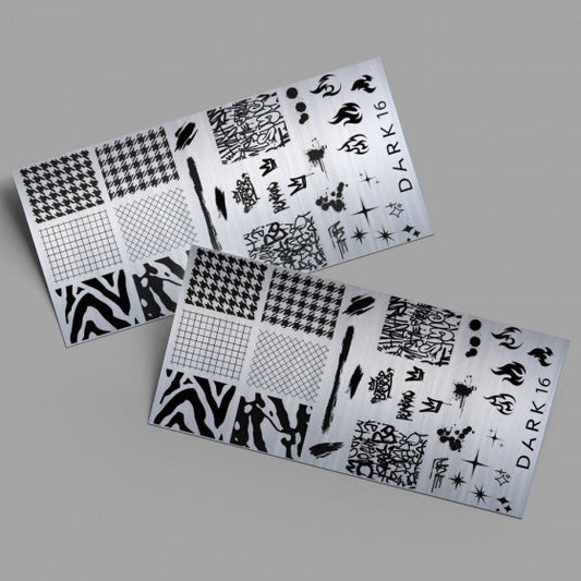 DARK Stamping plate 16