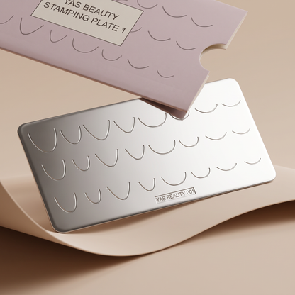 Yas Beauty Stamping Plate 1