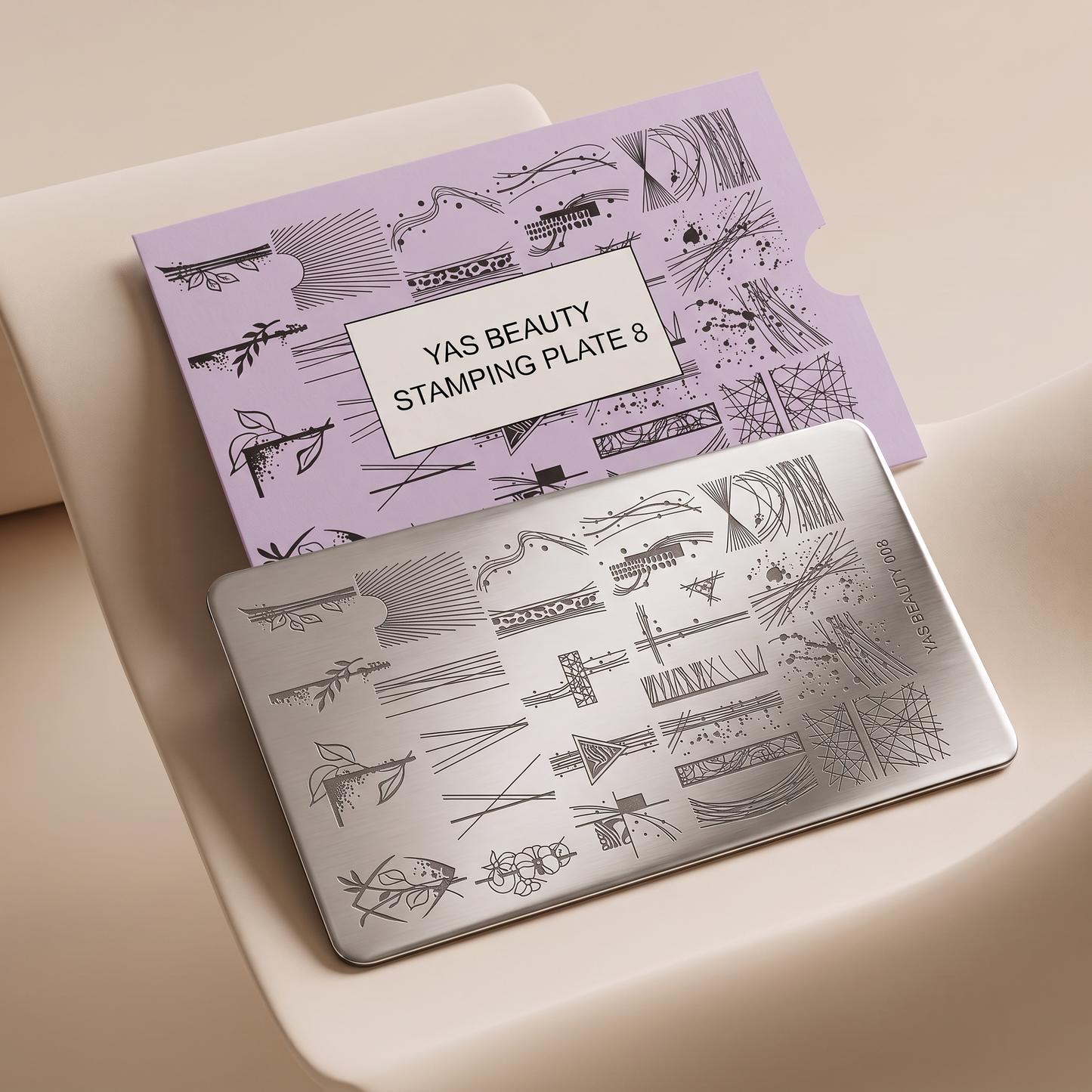Yas Beauty Stamping Plate 8
