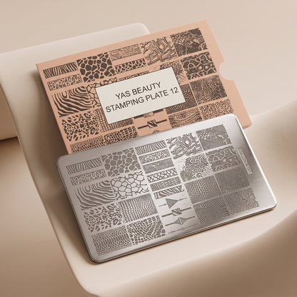 Yas Beauty Stamping Plate 12