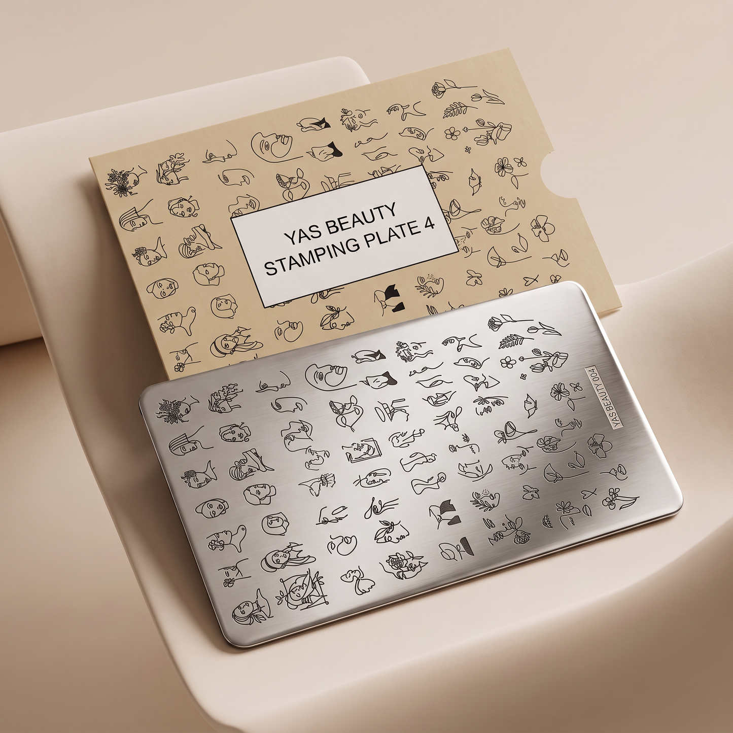 Yas Beauty Stamping Plate 4