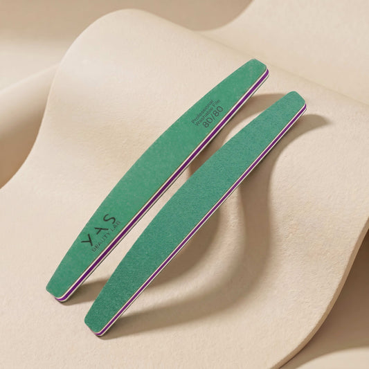 YAS Disinfectable Green Nail File 100/180