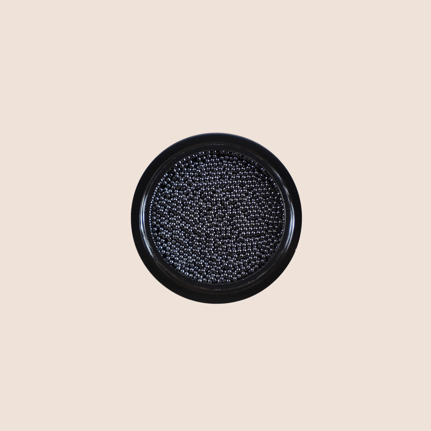 Yas Metal Beads caviar Graphite 0.8