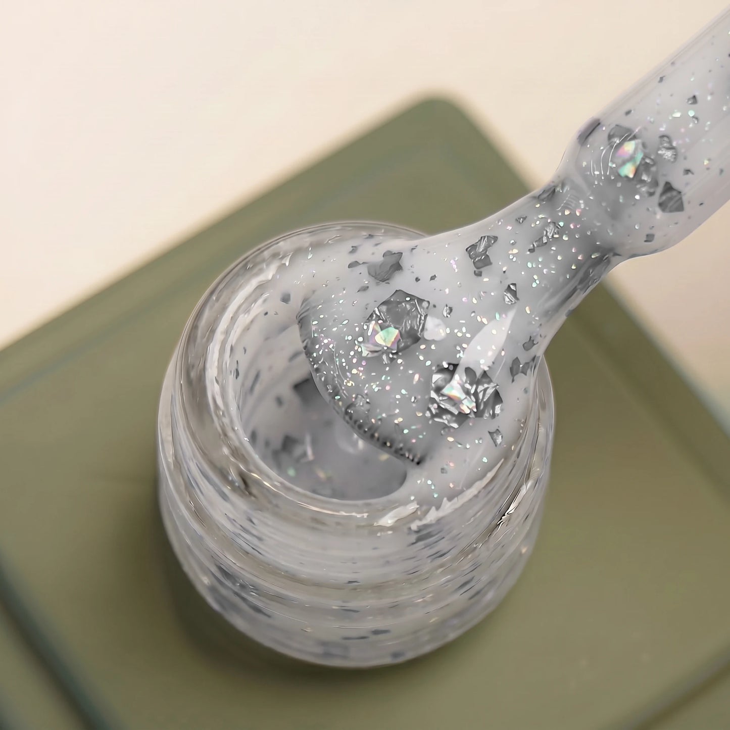 YAS Rubber Base Silver Holo 1