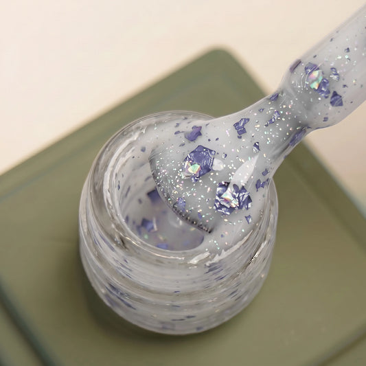 YAS Rubber Base Lavander Flakes hema free 13ml