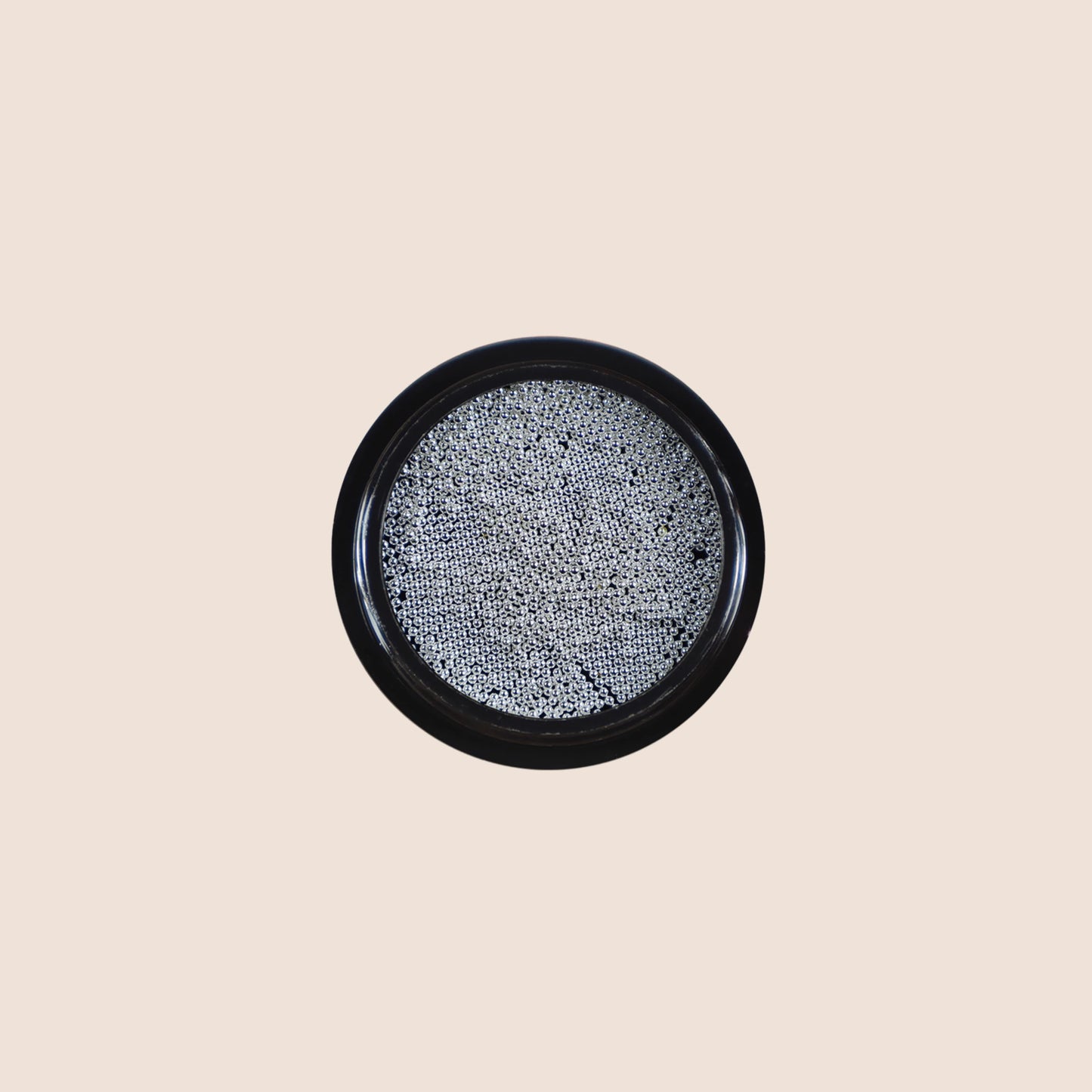 Yas Metal Beads caviar Silver 0.8