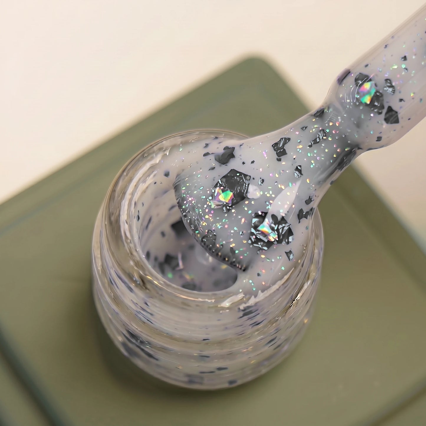 YAS Rubber Base Silver Holo 2