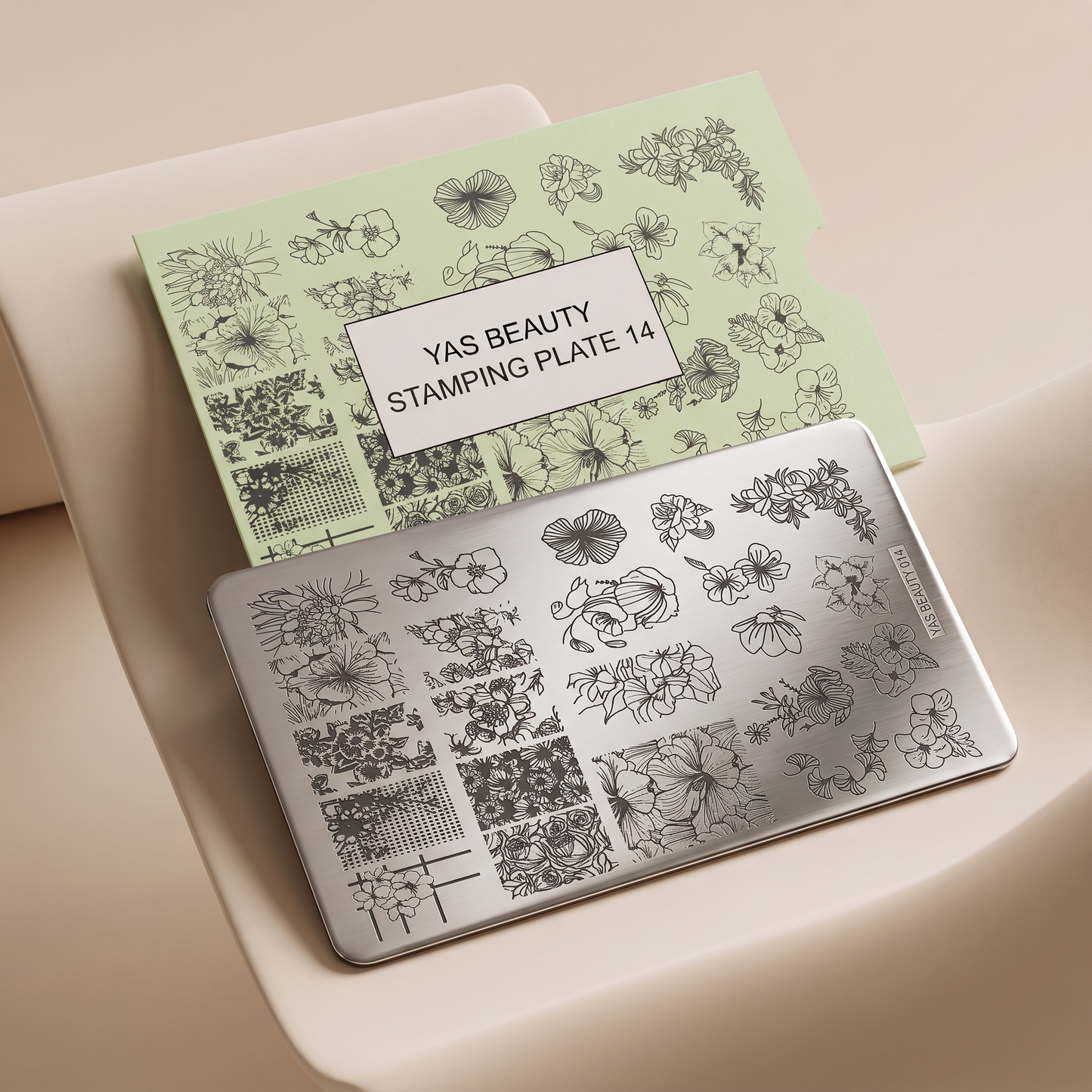 Yas Beauty Stamping Plate 14